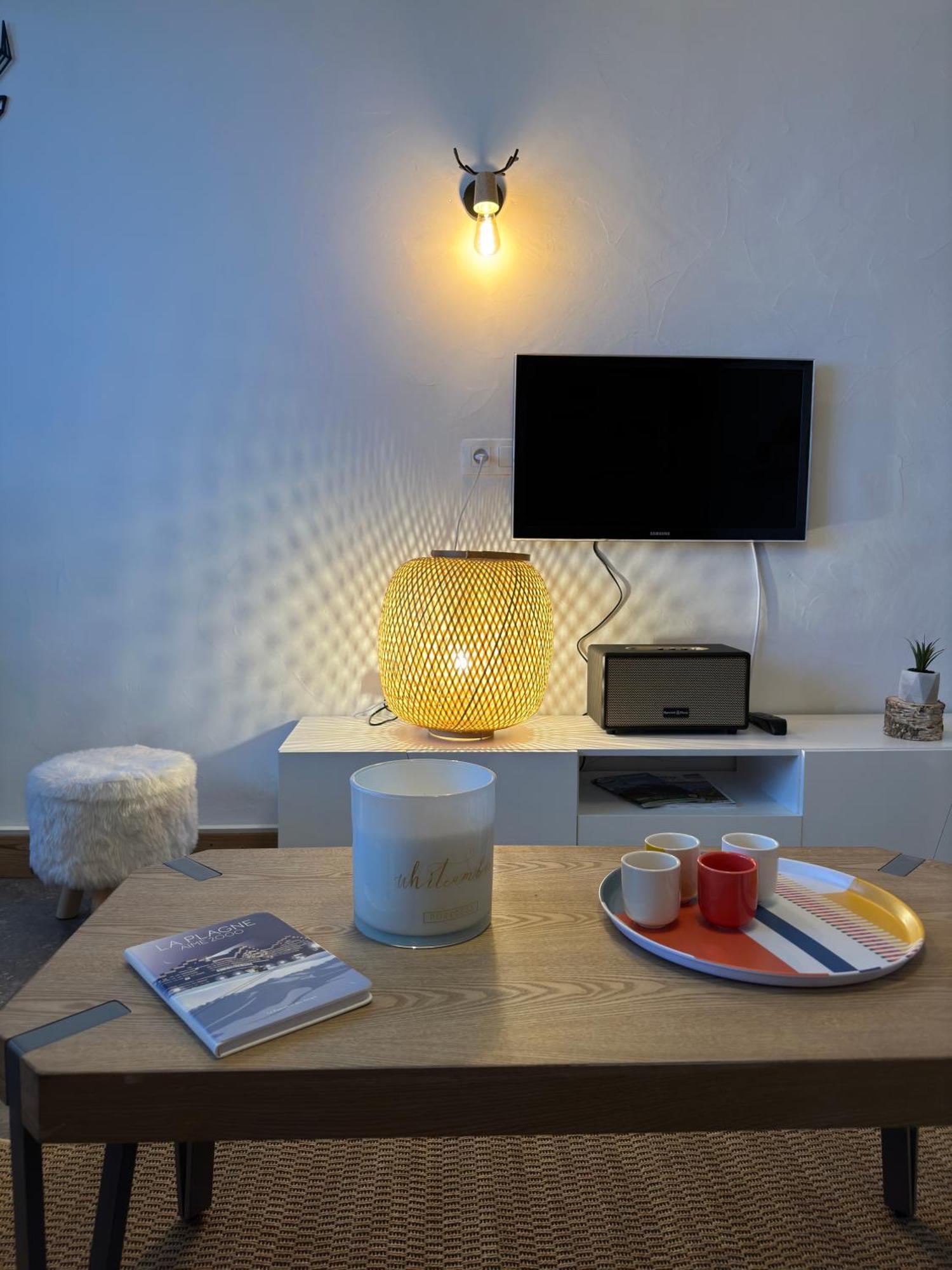 Paquebot Des Neiges - Appartement 4 Personnes - Vue Mont Blanc La Plagne Luaran gambar