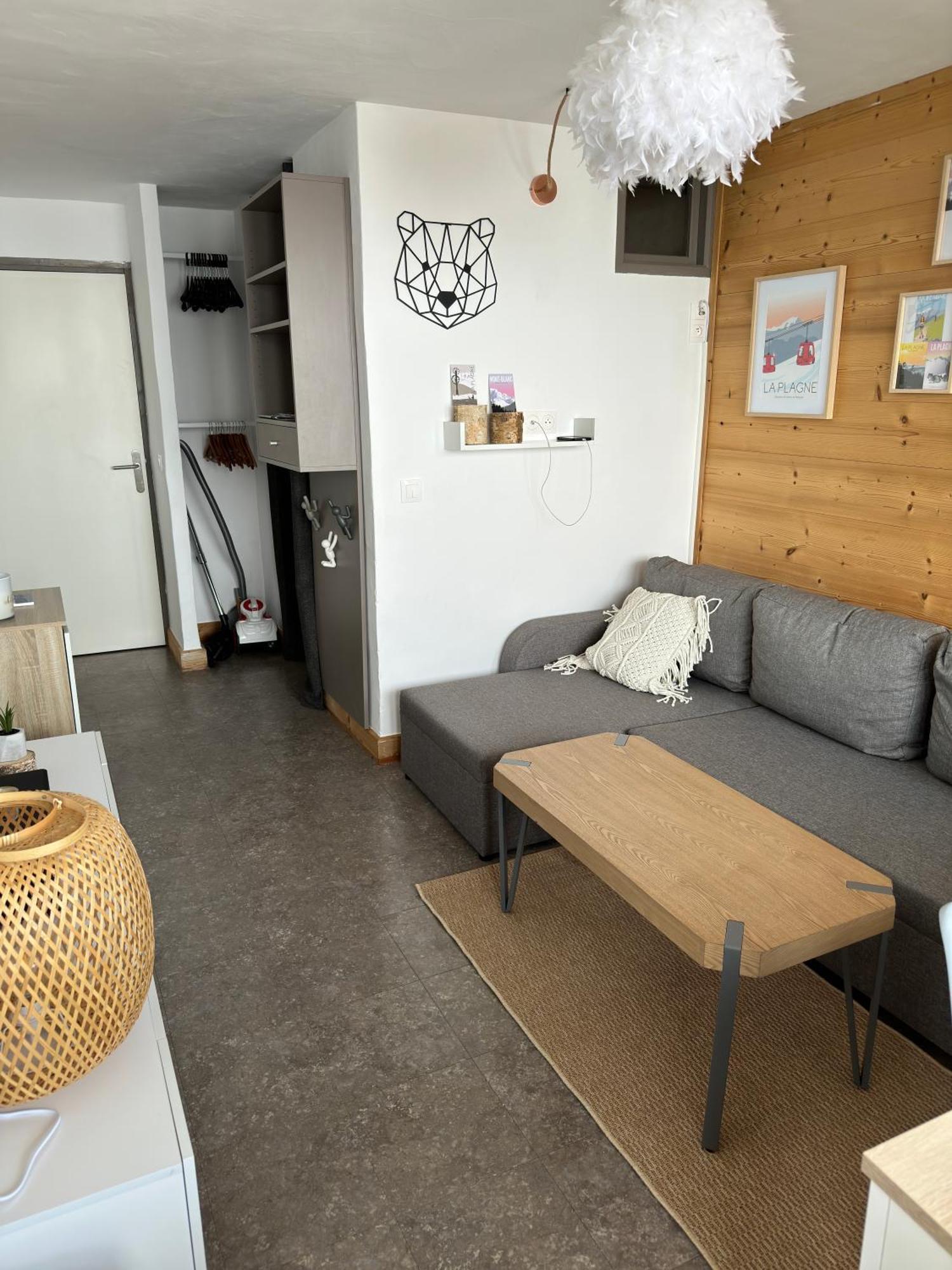 Paquebot Des Neiges - Appartement 4 Personnes - Vue Mont Blanc La Plagne Luaran gambar