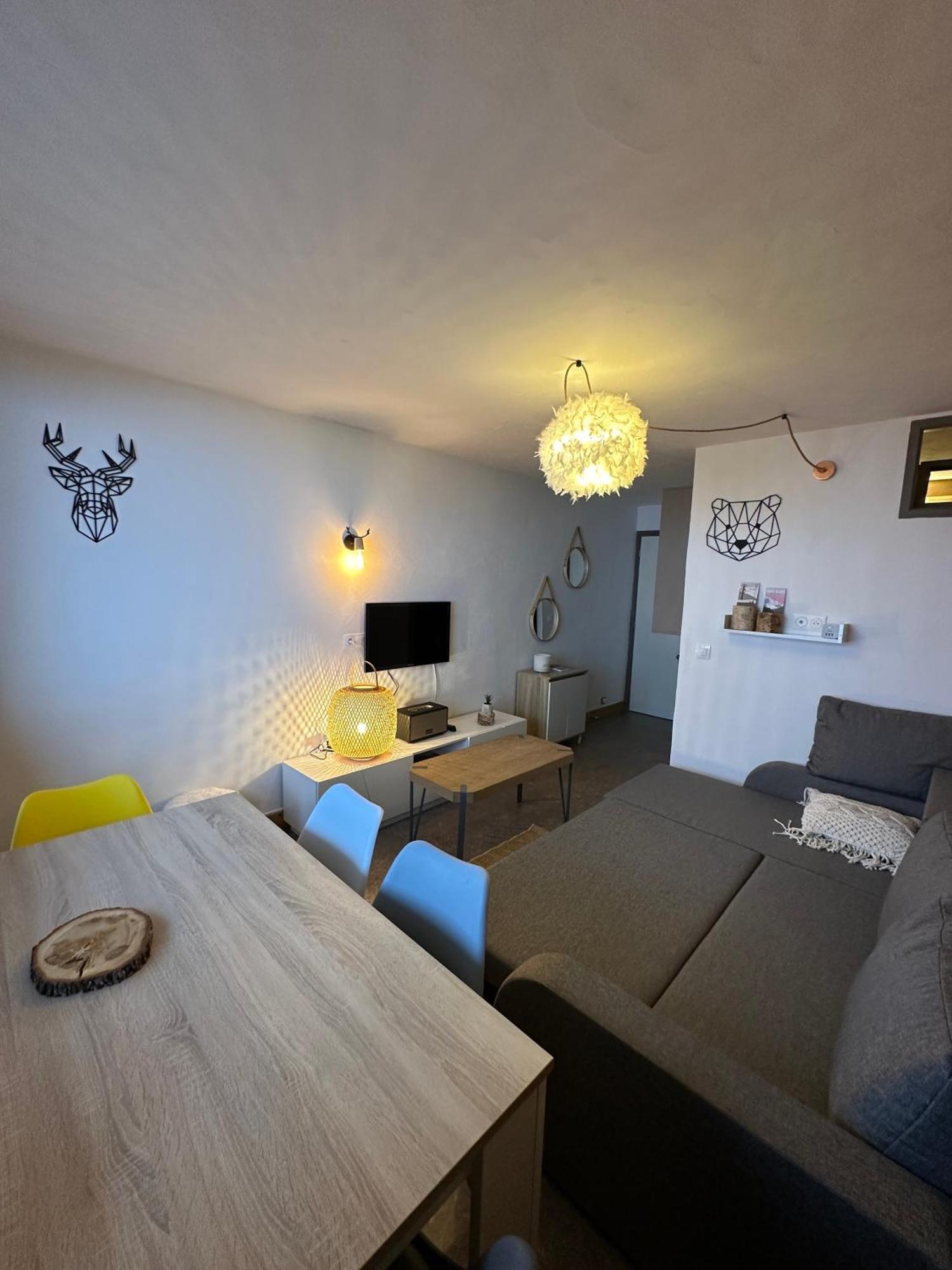 Paquebot Des Neiges - Appartement 4 Personnes - Vue Mont Blanc La Plagne Luaran gambar