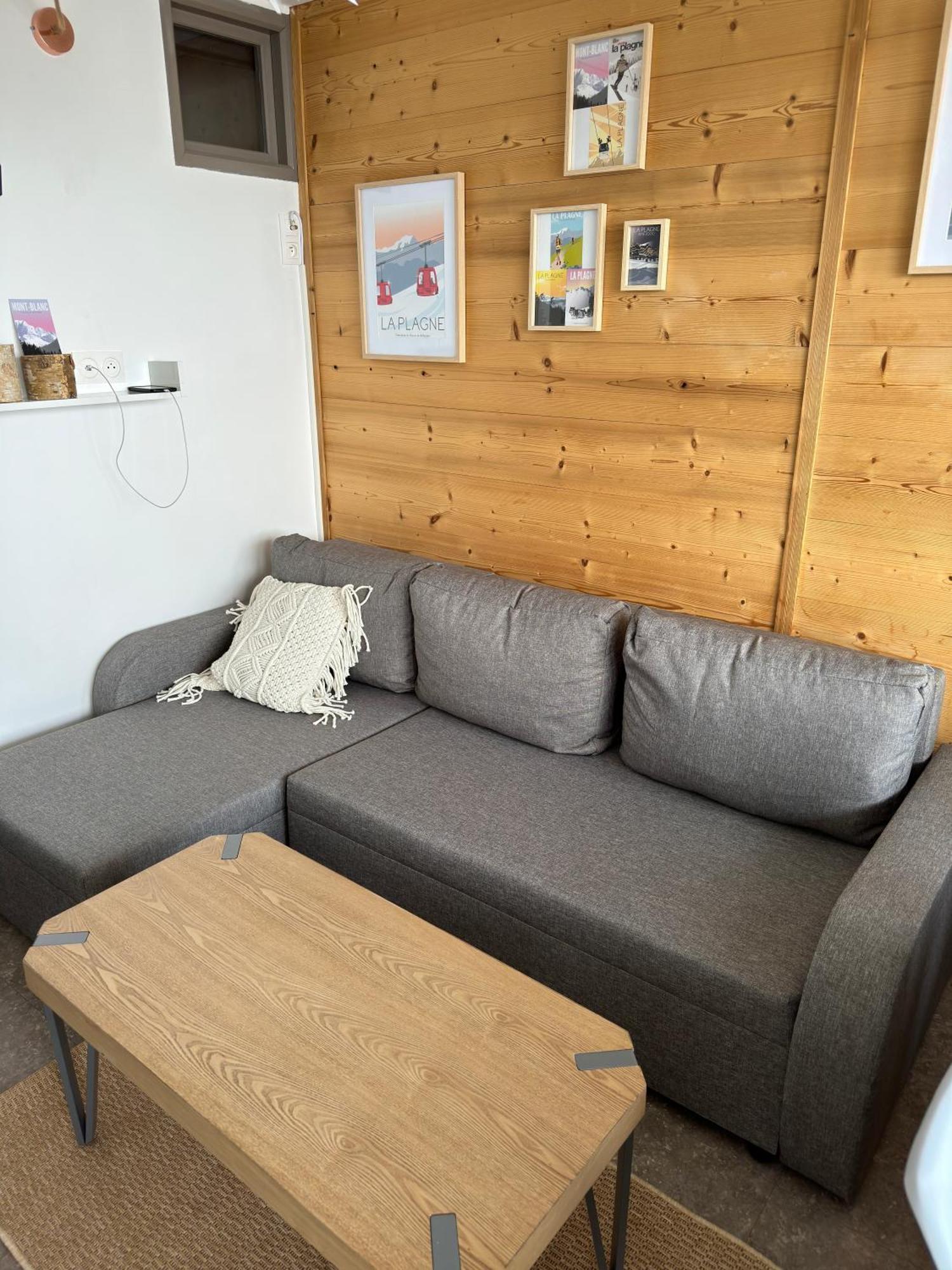 Paquebot Des Neiges - Appartement 4 Personnes - Vue Mont Blanc La Plagne Luaran gambar