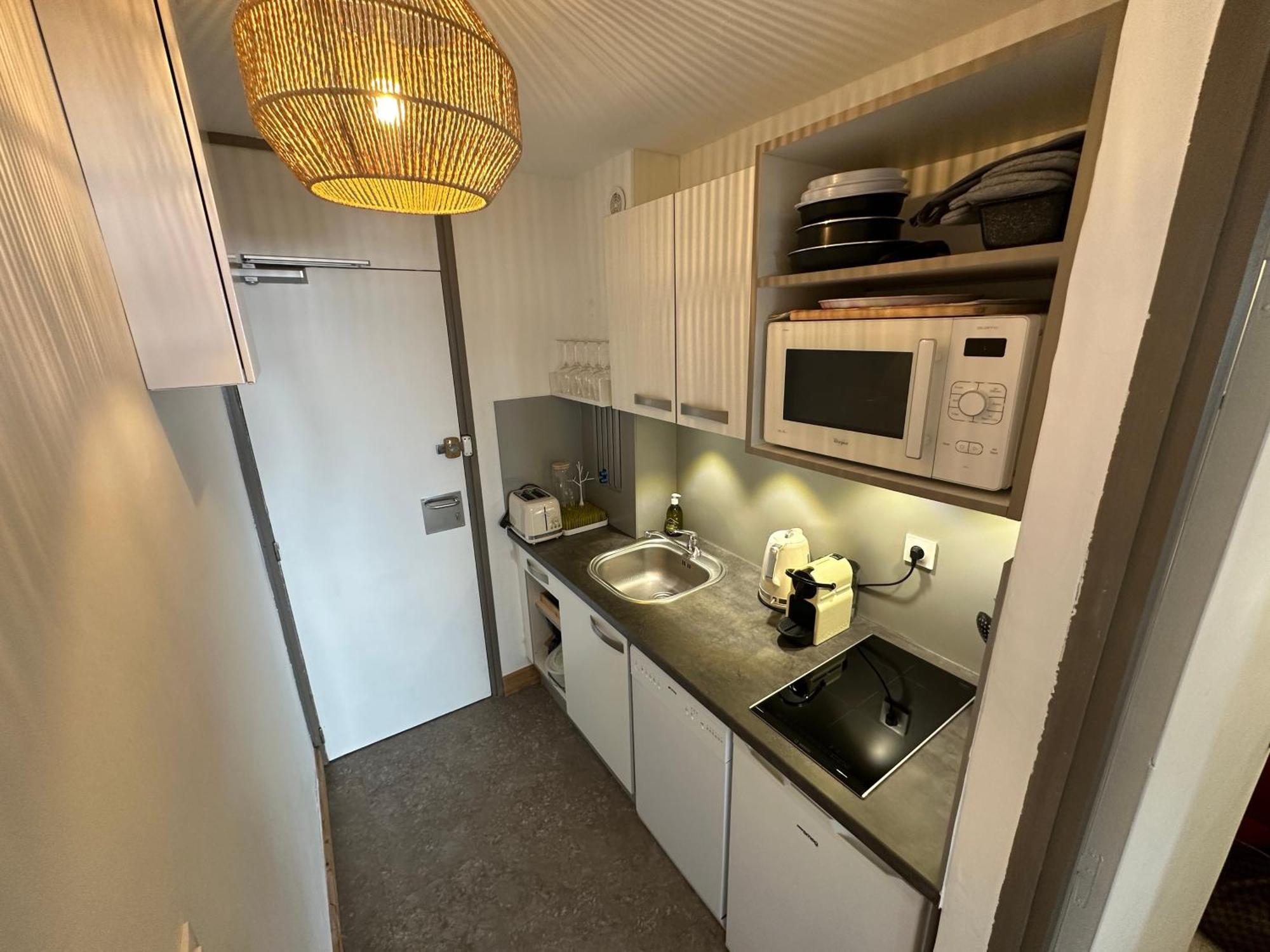 Paquebot Des Neiges - Appartement 4 Personnes - Vue Mont Blanc La Plagne Luaran gambar